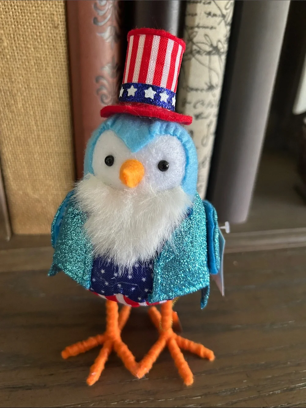 Featherly Friends Uncle Sam Bird